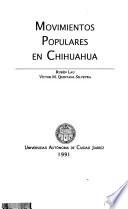libro Movimientos Populares En Chihuahua